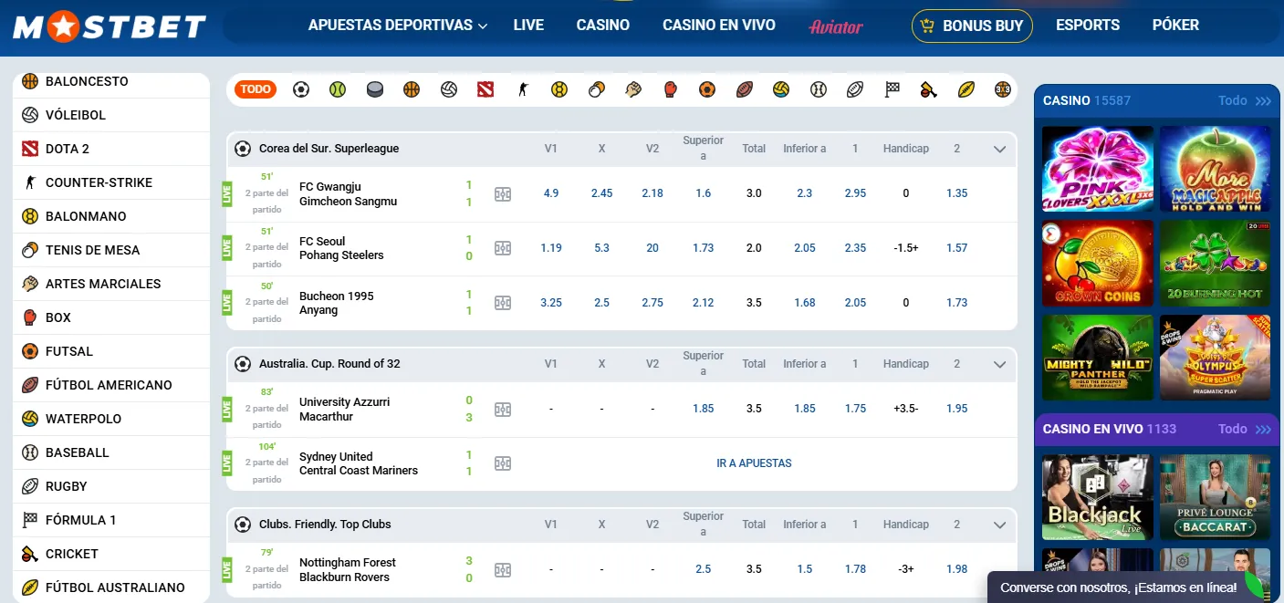 Mostbet mobile app — apuestas deportivas en vivo en el teléfono