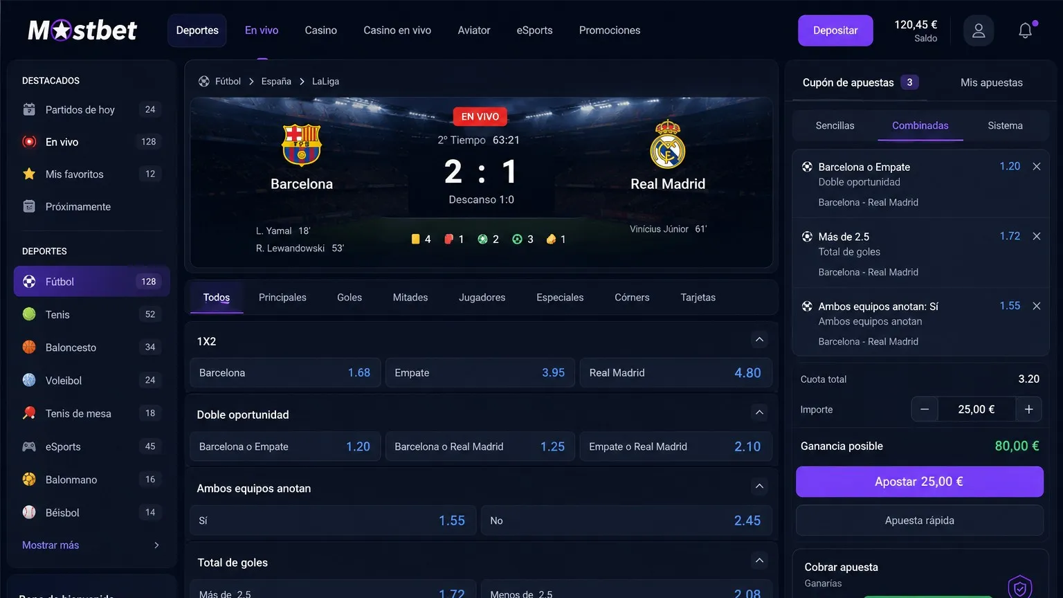 Mostbet online — sportsbook con cuotas en vivo y esports
