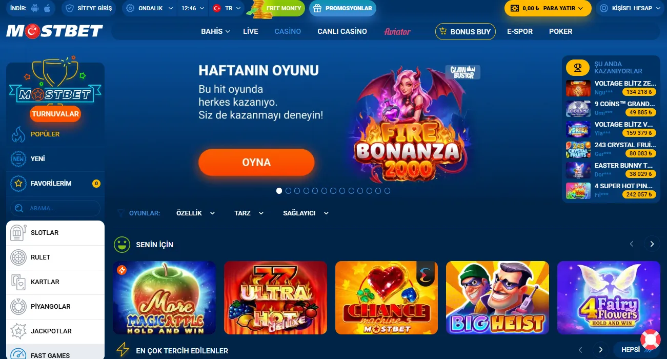 Aktif Mostbet oturumları ve cihaz izleme ekranı
